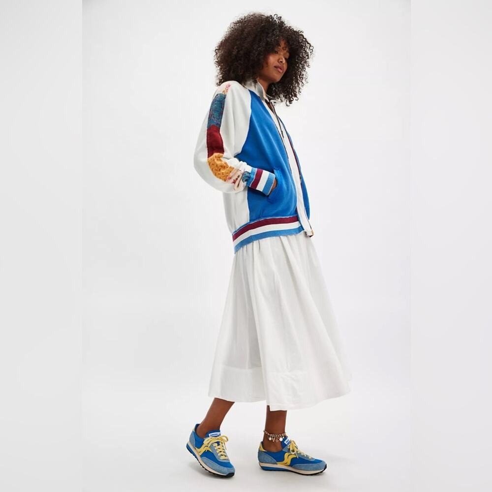 Free People Zen Cardigan Patchwork Jacket